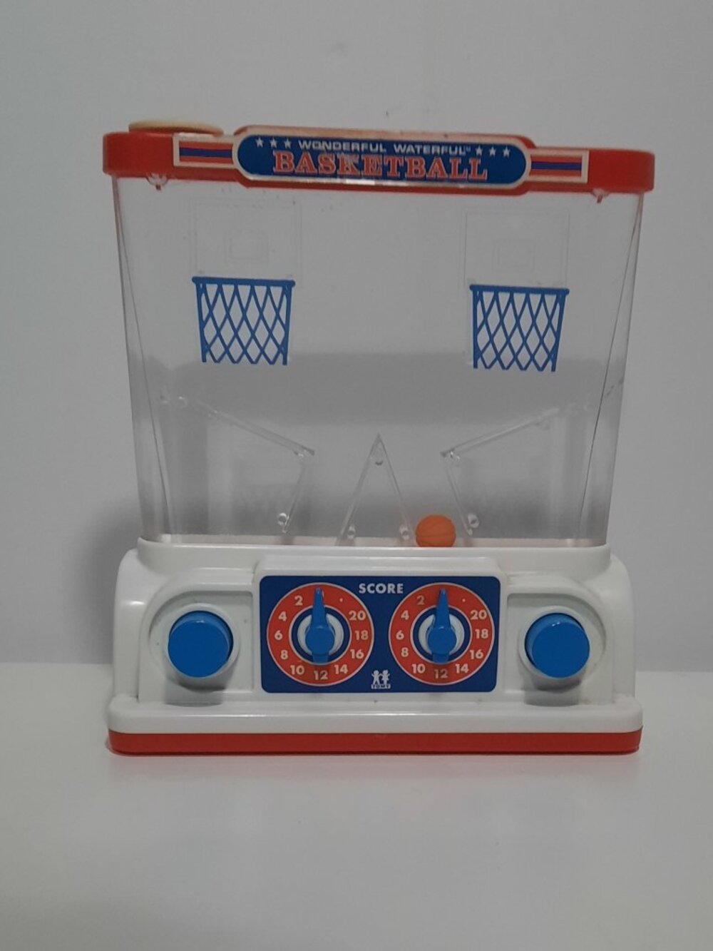 Vintage 1977 TOMY Wonderful Waterful Basketball 2 Player Water Game Japan